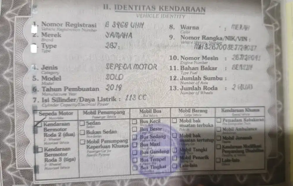 Mio J 2014 jual cepat BU