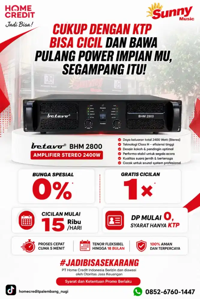 POWER BETAVO BHM 2800 AMPLIFIER STEREO 2400W