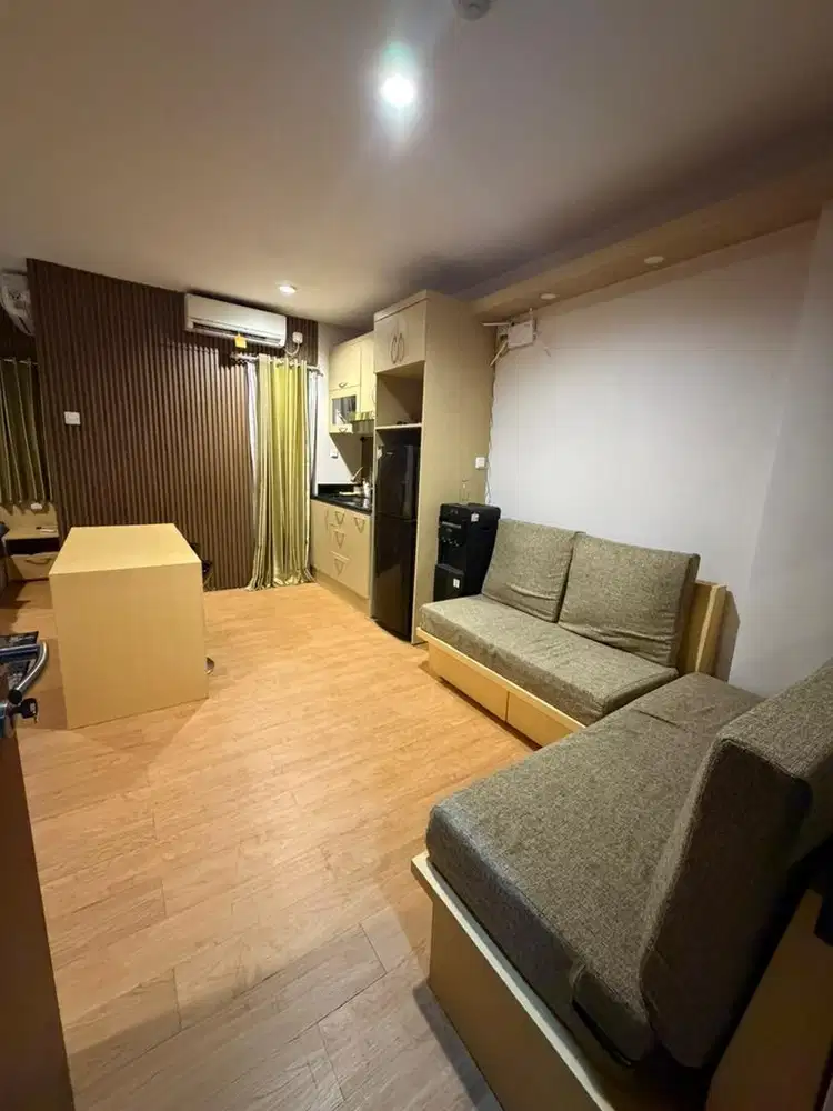 Gunawangsa Manyar Full furnished 2 bedroom jadi 1 bedroom Luas