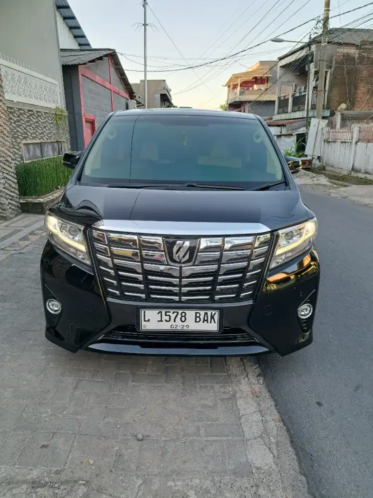 Toyota alphard G 2.5 ATPM 2016 100%orisinil