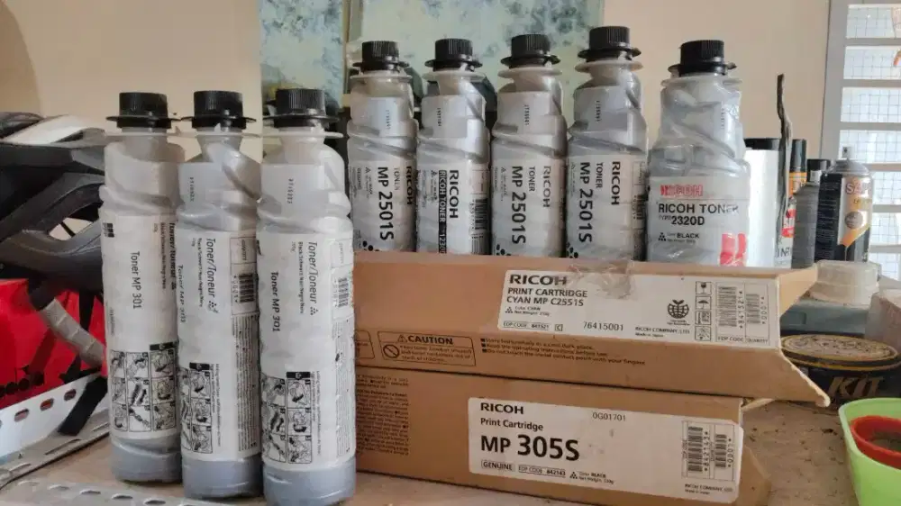 Toner fotocopy hitam putih /BW