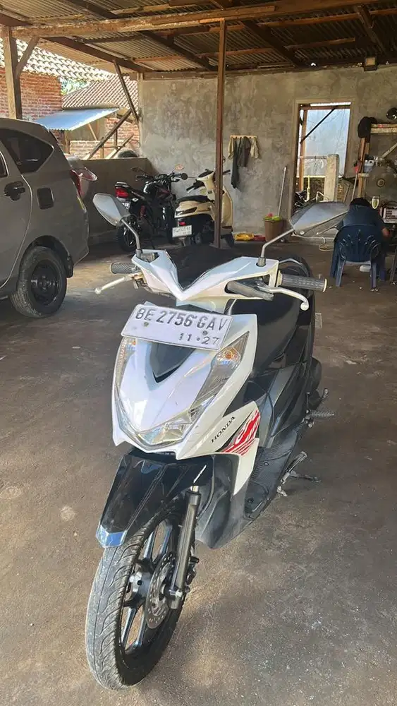 Beat CBS 2022 plat lampung tengah pajak on