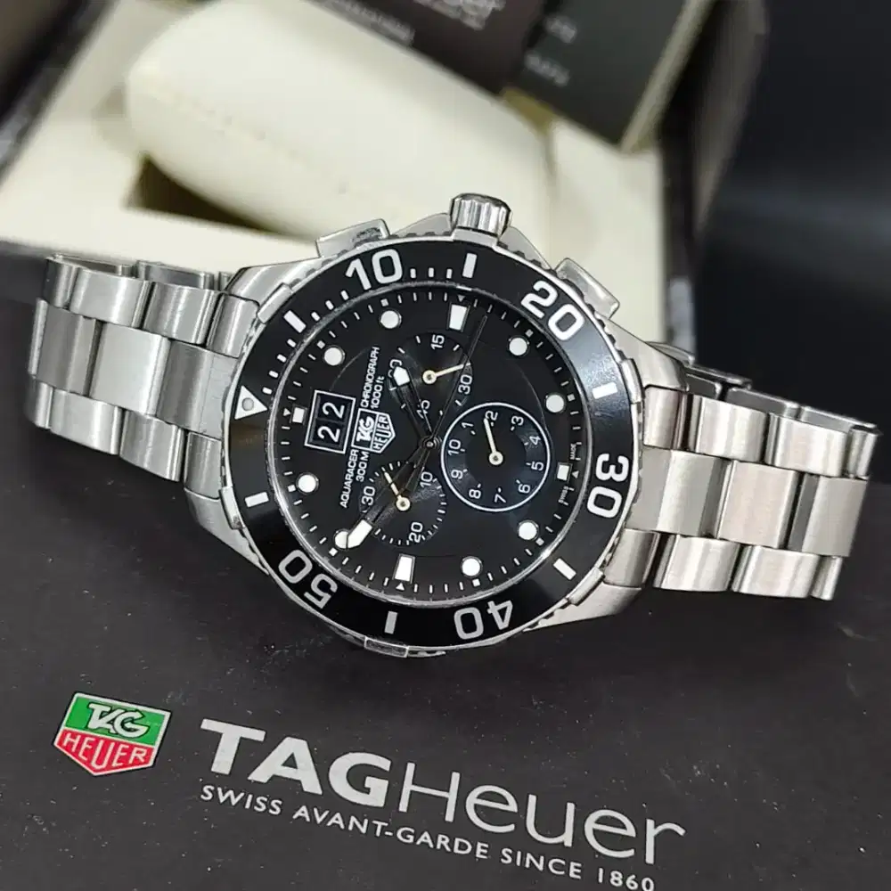 [For Sale] TAG Heuer Aquaracer 300M CAN1010 43mm Quartz Chronograph