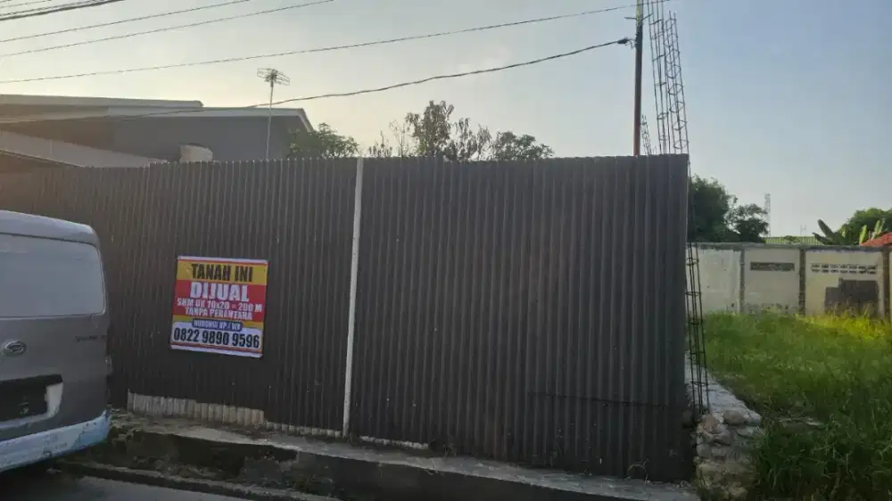 DIJUAL TANAH SHM - uk 10m x20 m - Harga Bisa Nego - Tanpa Perantara