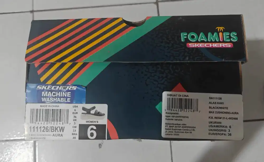 Dijual sandal ori skechers like new