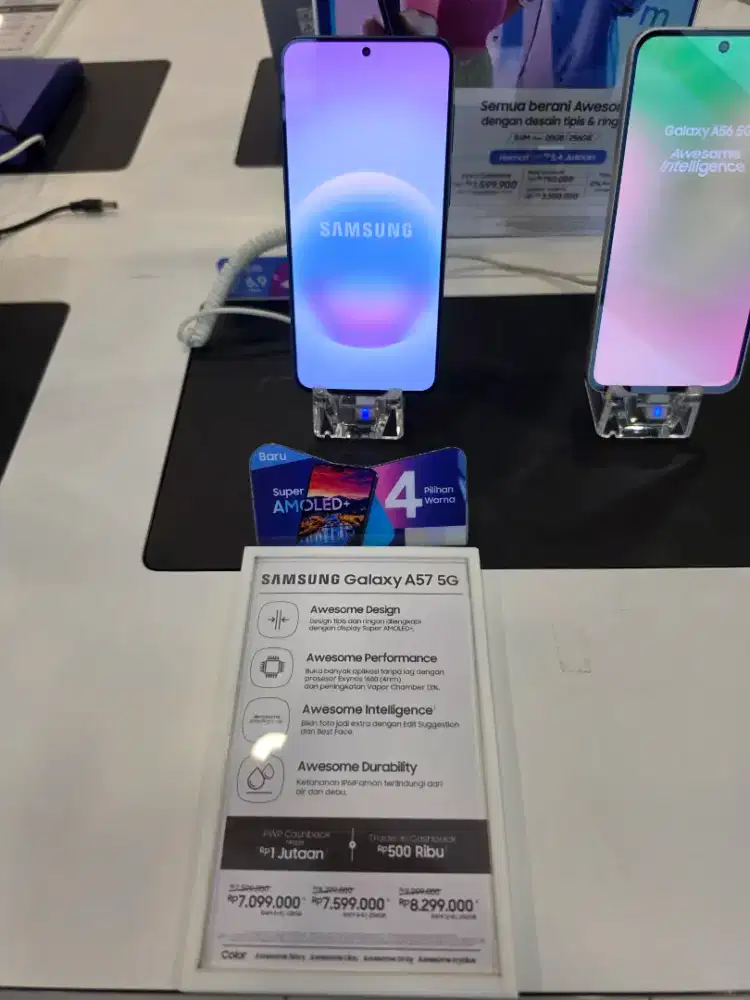 Samsung galaxy A57 8/256 free buds core