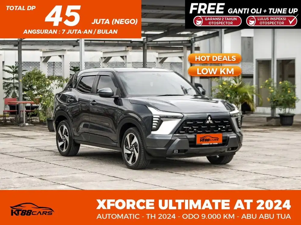 [BERGARANSI] MITSUBISHI XFORCE ULTIMATE TAHUN 2024 LOW KM GANJIL ABU