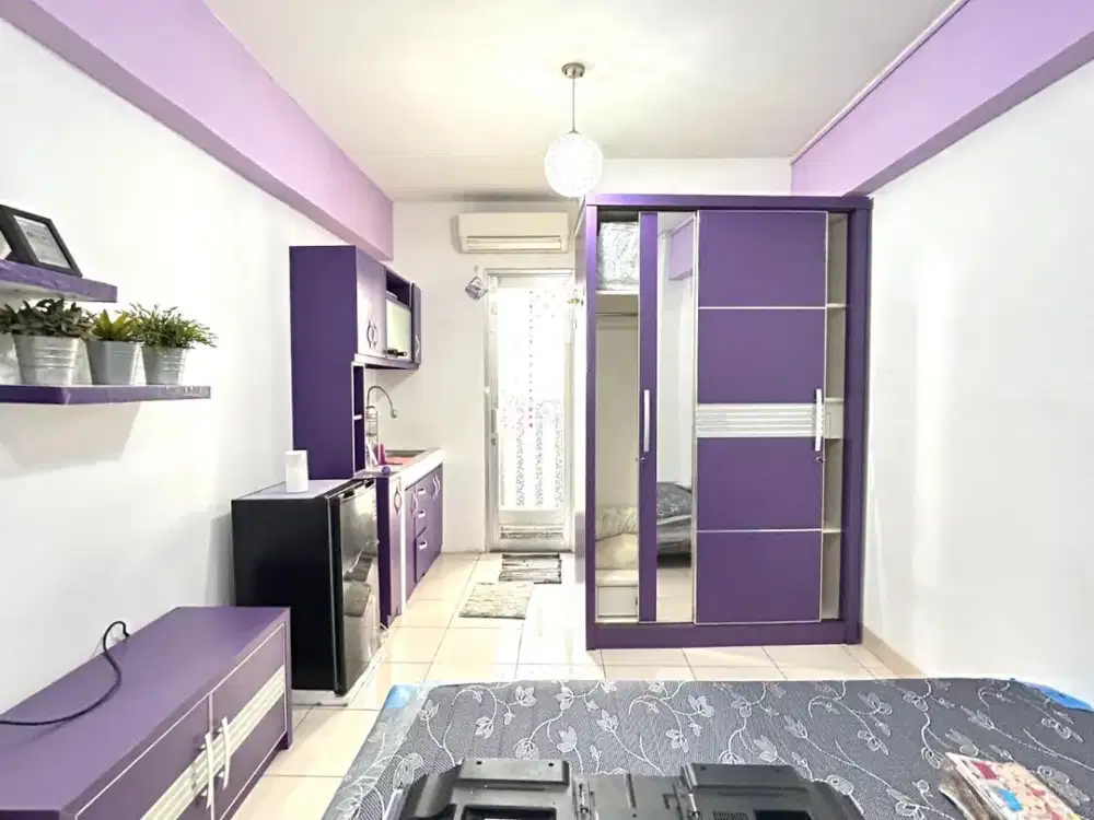 Studio Green Bay Pluit Fully Furnished Tower Depan Rebutan Yaa!