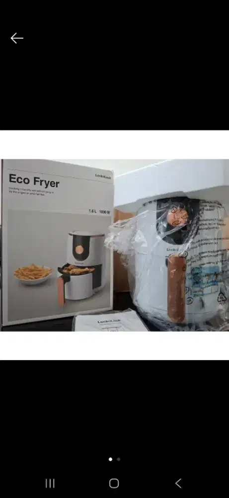 Lock n Lock Eco Air Fryer EJF211WOL 1,6Liter