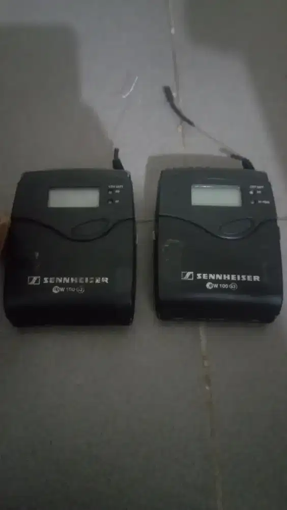 Clip on shennheiser EW 100 G3 second
