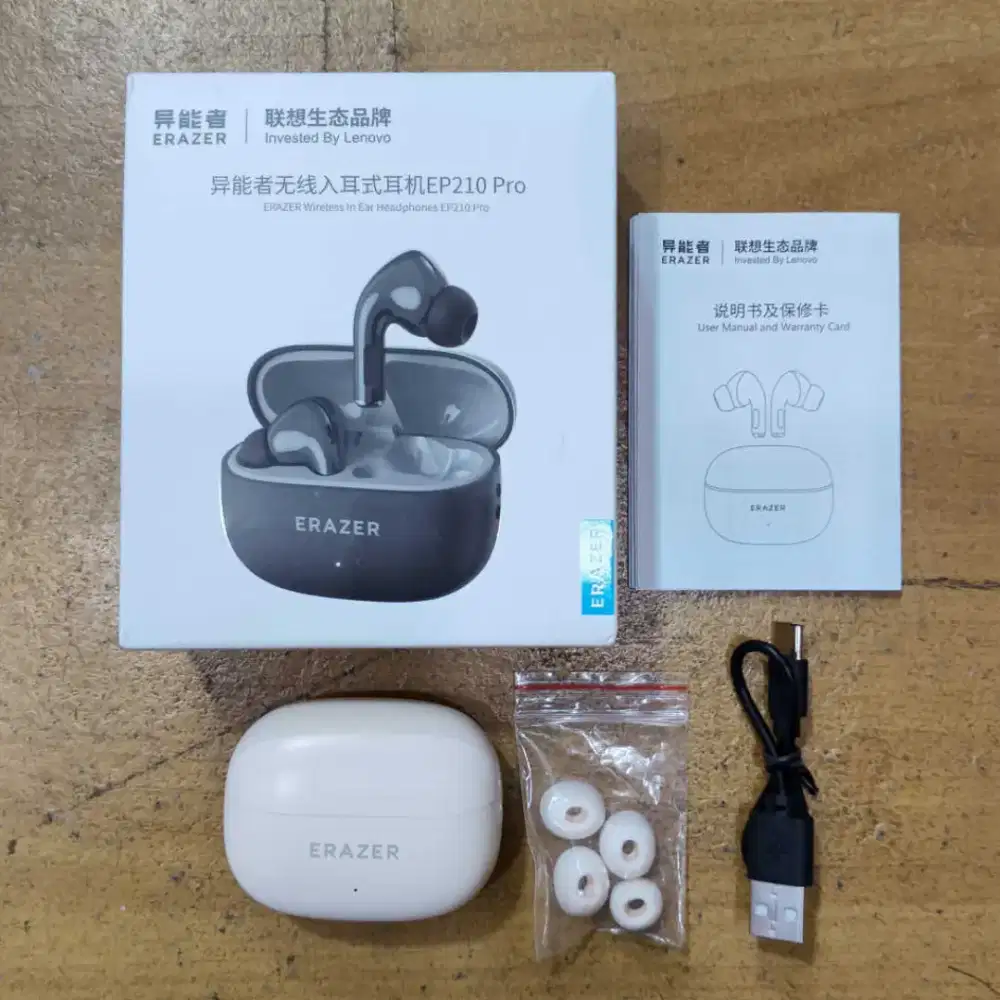 Lenovo Erazer EP210 Pro TWS Bluetooth True Wireless Earbuds Earphone