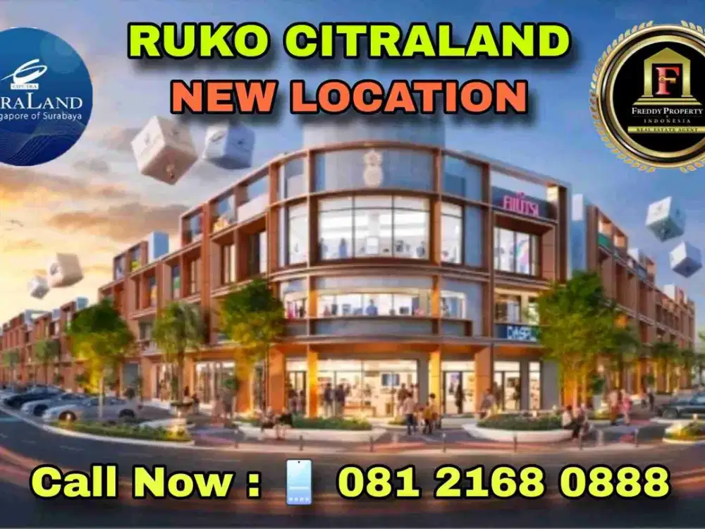 RUKO CITRALAND SURABAYA - GANDARIA BOULEVARD