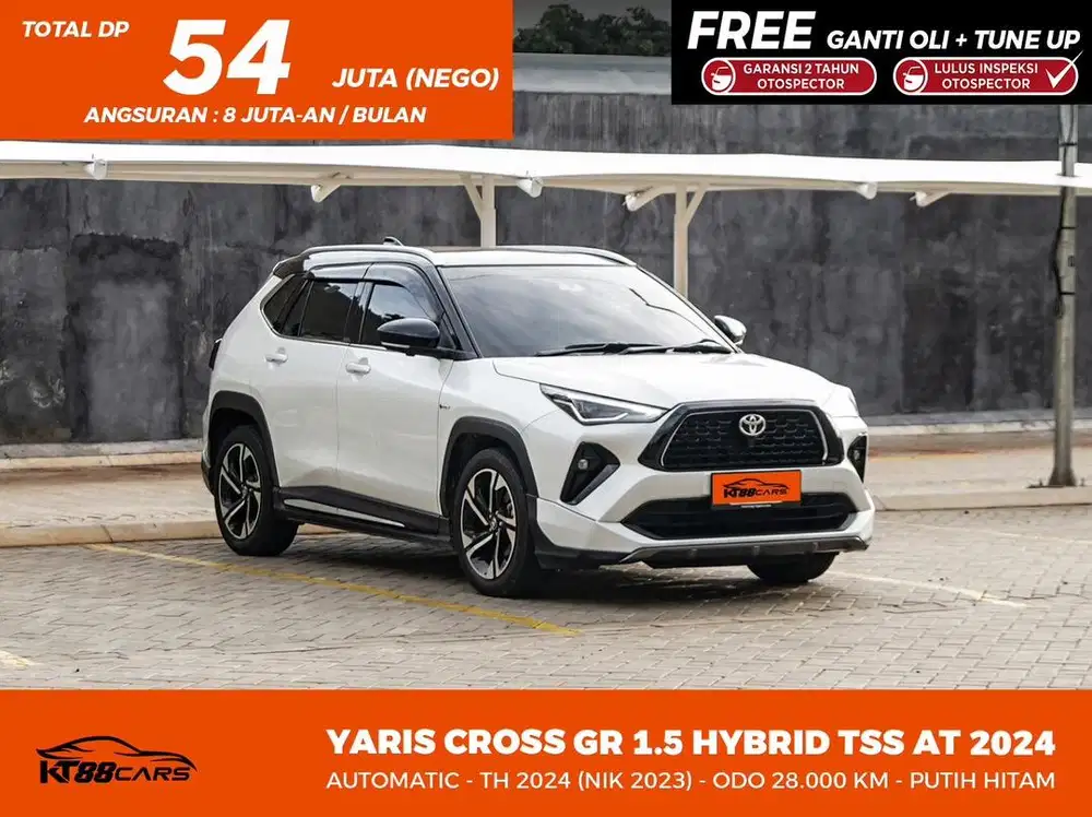 [BERGARANSI] TOYOTA YARIS CROSS HYBRID GR TSS THN 2023/2024 LOW KM