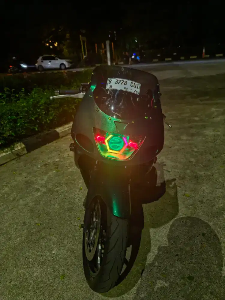 Ninja 150 rr New siluman (depan old) 2014