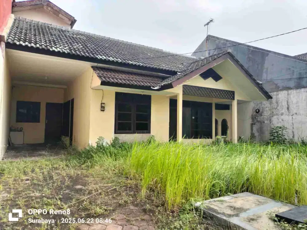 Rumah Harga Dibawah Pasaran Lokasi Ketintang Selatan Jambangan Surabaya