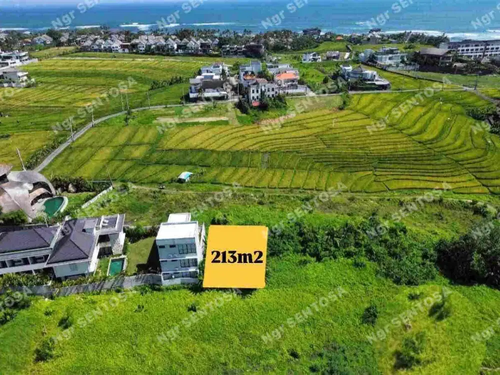 Tanah Cemagi Ocean View Termurah view sawah