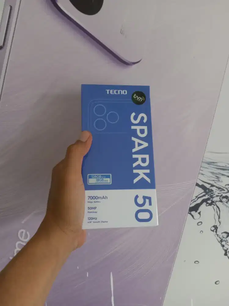 [ Fast respon WA ] Tecno Spark 50 6+12/128 Garansi resmi 13bln