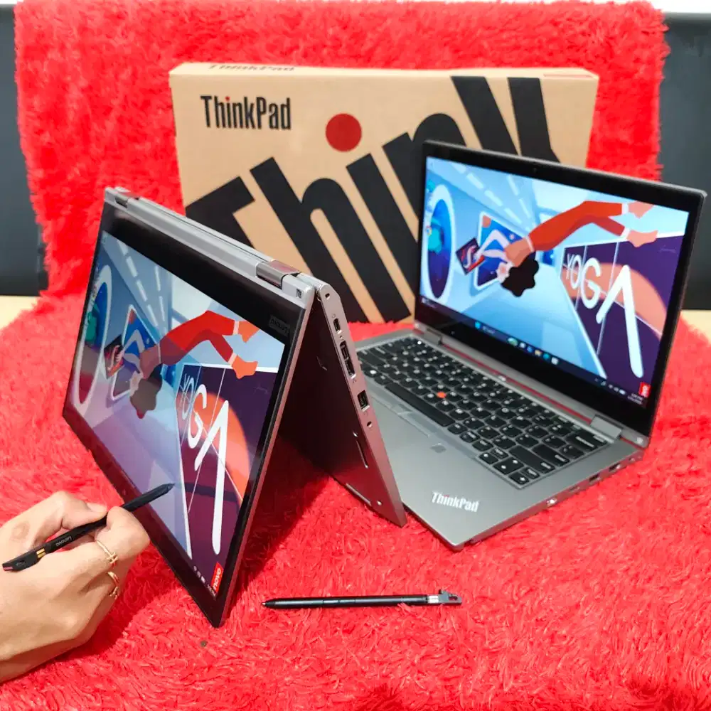 Lenovo L13 Yoga Silver Dual Camera Limited Edition Core i5 Ram 16GB