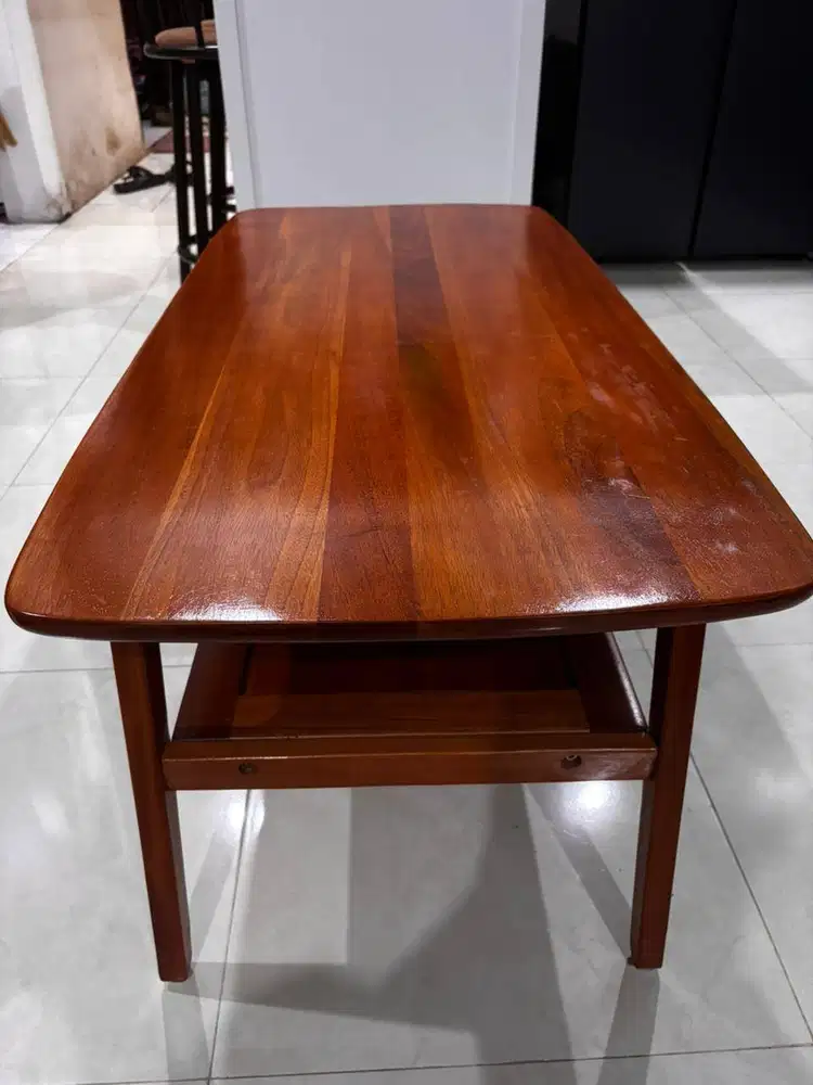 DIJUAL MEJA TAMU MINIMALIS / COFFEE TABLE KAYU JATI