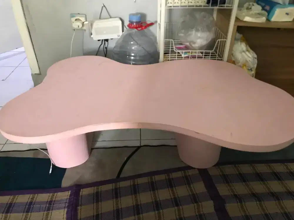 Dijual Meja Ruang Tamu Unik Aesthetic Minimalis Bentuk Kupu-kupu