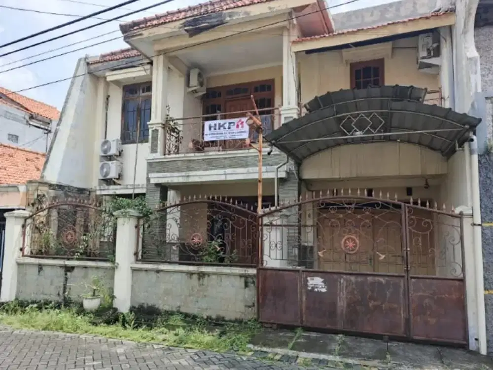 LUAS TANAH 197 M2!! DIJUAL RUMAH VIA LELANG DI SUKOLILO SURABAYA (KEL. KLAMPIS NGASEM) – HARGA OBRALL!!
