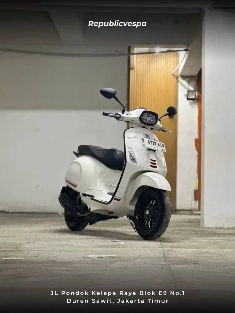 PIAGGIO VESPA SPRINT S150 FACELIFT TH 2023 WARNA WHITE INNOCENZA