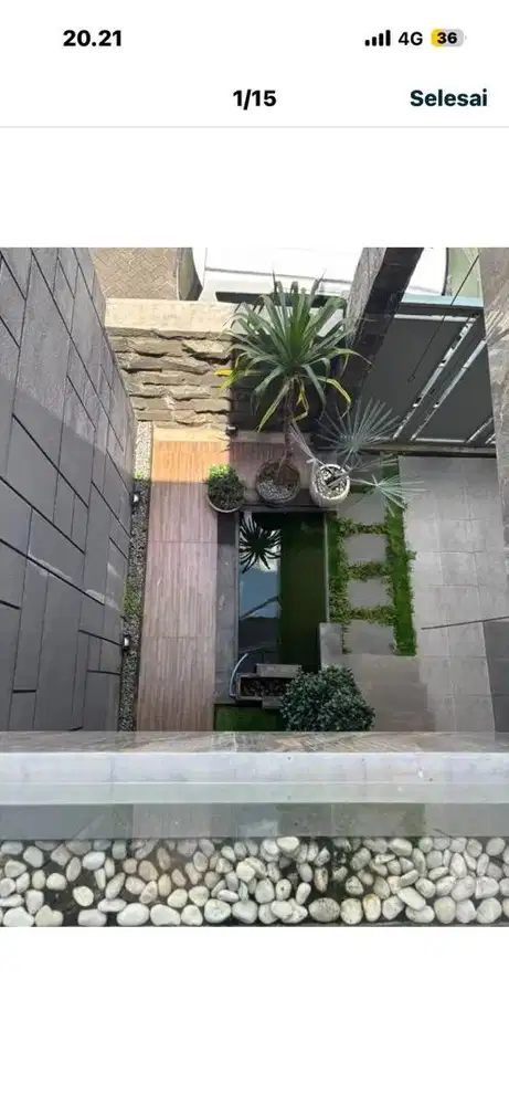 Di kontrakkan rumah