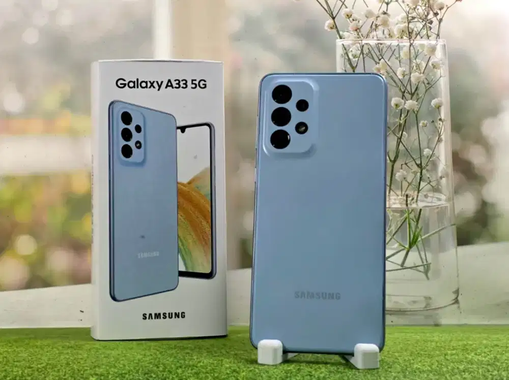 Samsung Galaxy A33 5G NFC 128GB mulus fullset Resmi SEIN
