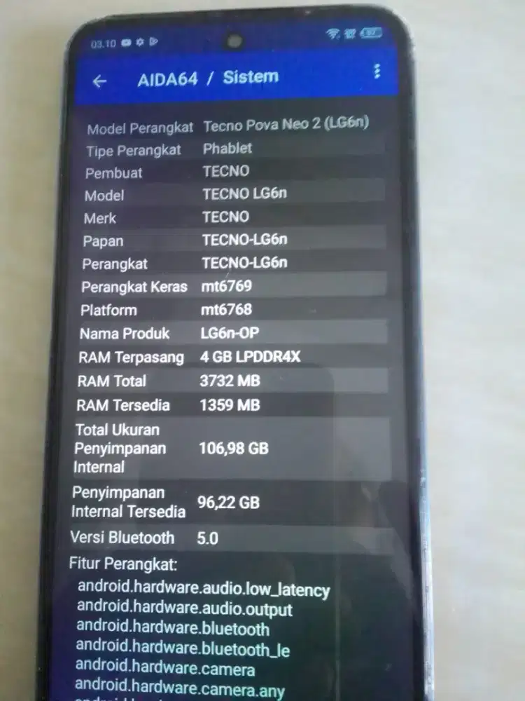HP Tecno Pova Neo 2