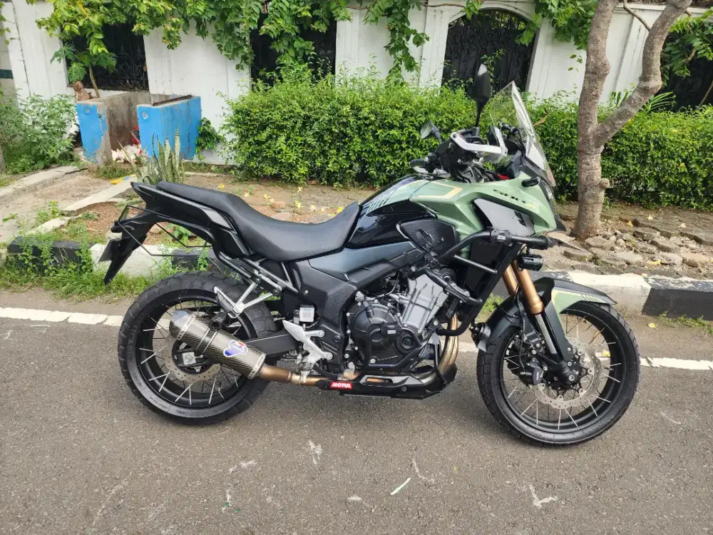 Honda CB500X  th. 2023  hijau army