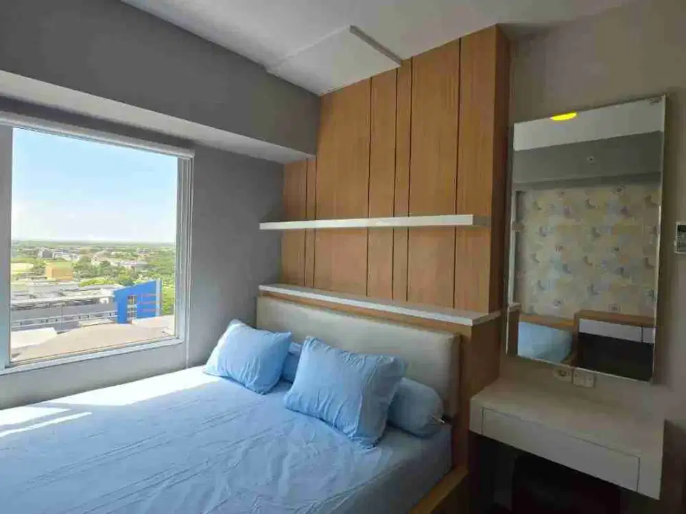 dijual apertemen educity bagus mewah 2 br plus full furnish..strategis
