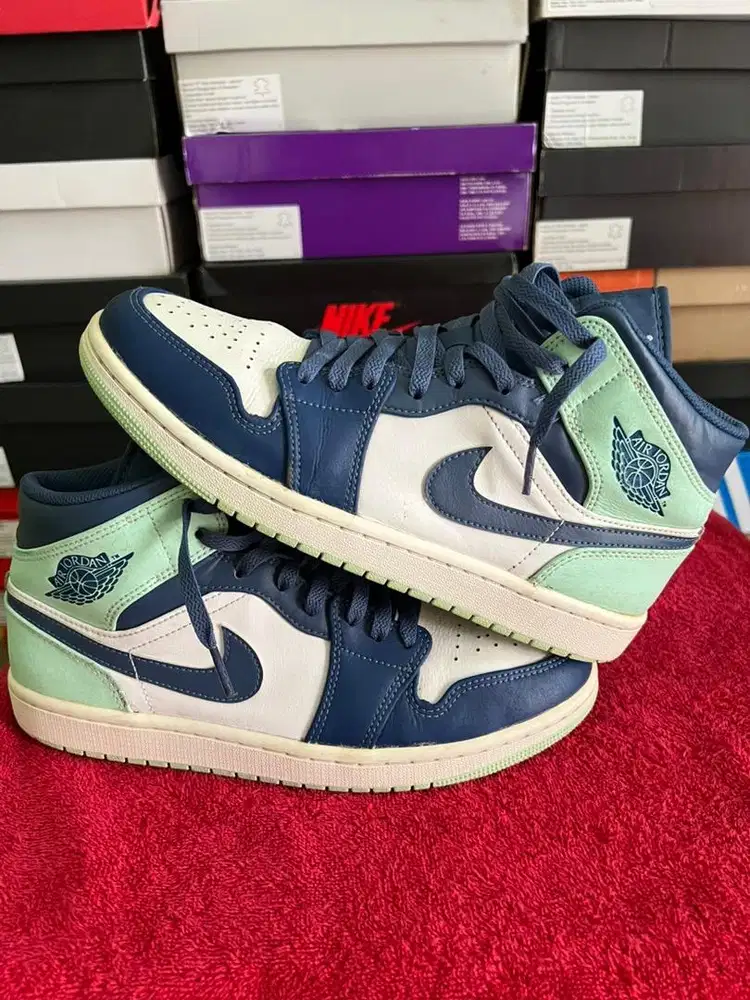 Air Jordan Mid Blue Mint