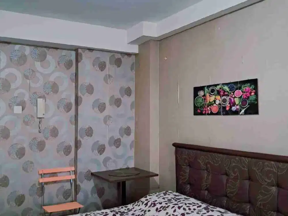 dijual apart green palace studio tipe BESAR kalibata city full furnished shm