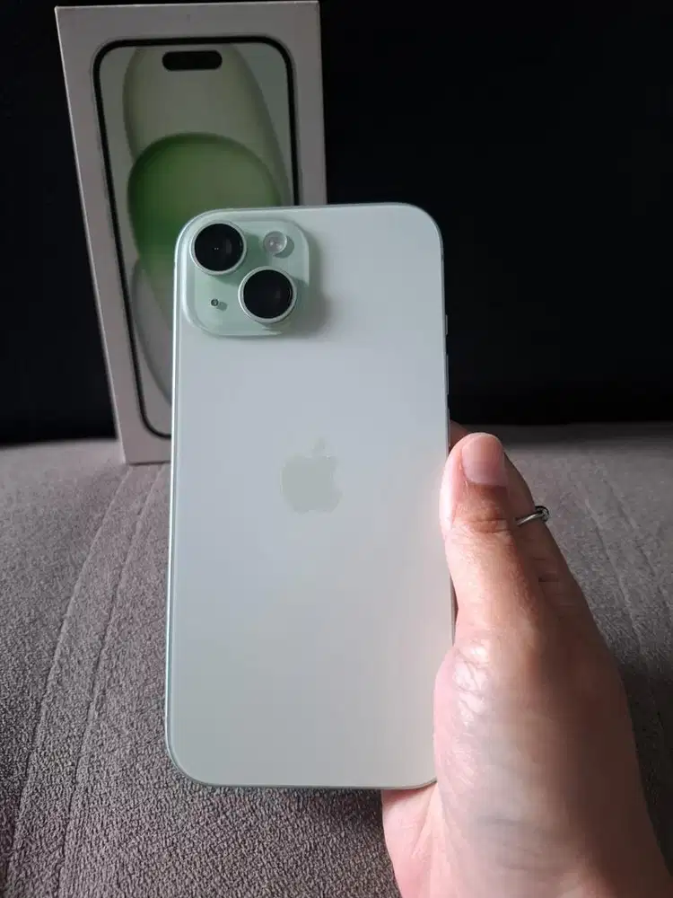 Iphone 15 128gb hijau ex Ibox