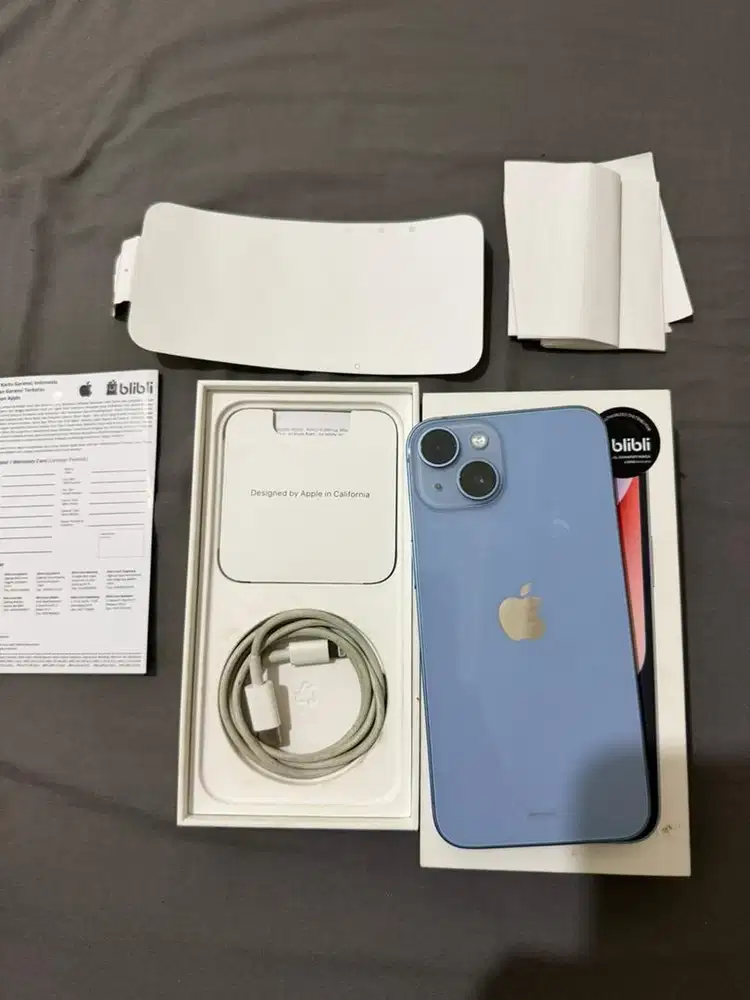 Iphone 14 128gb blue ibox
