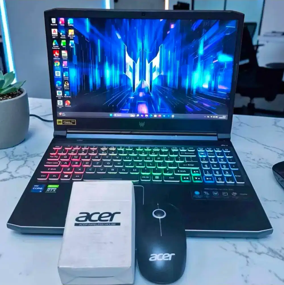 ACER TRITON CORE I9 LIKE NEW [RAM 16GB SSD 512GB RTX 3070 VRAM 8GB]