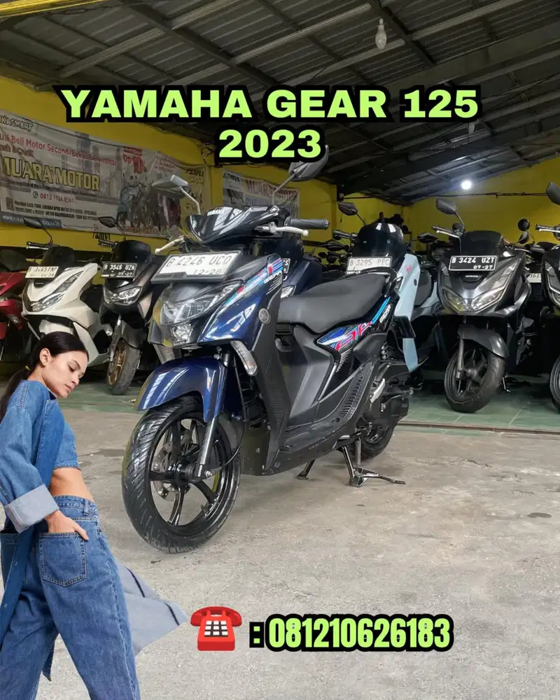 READY YAMAHA GEAR 125 2023 !!!