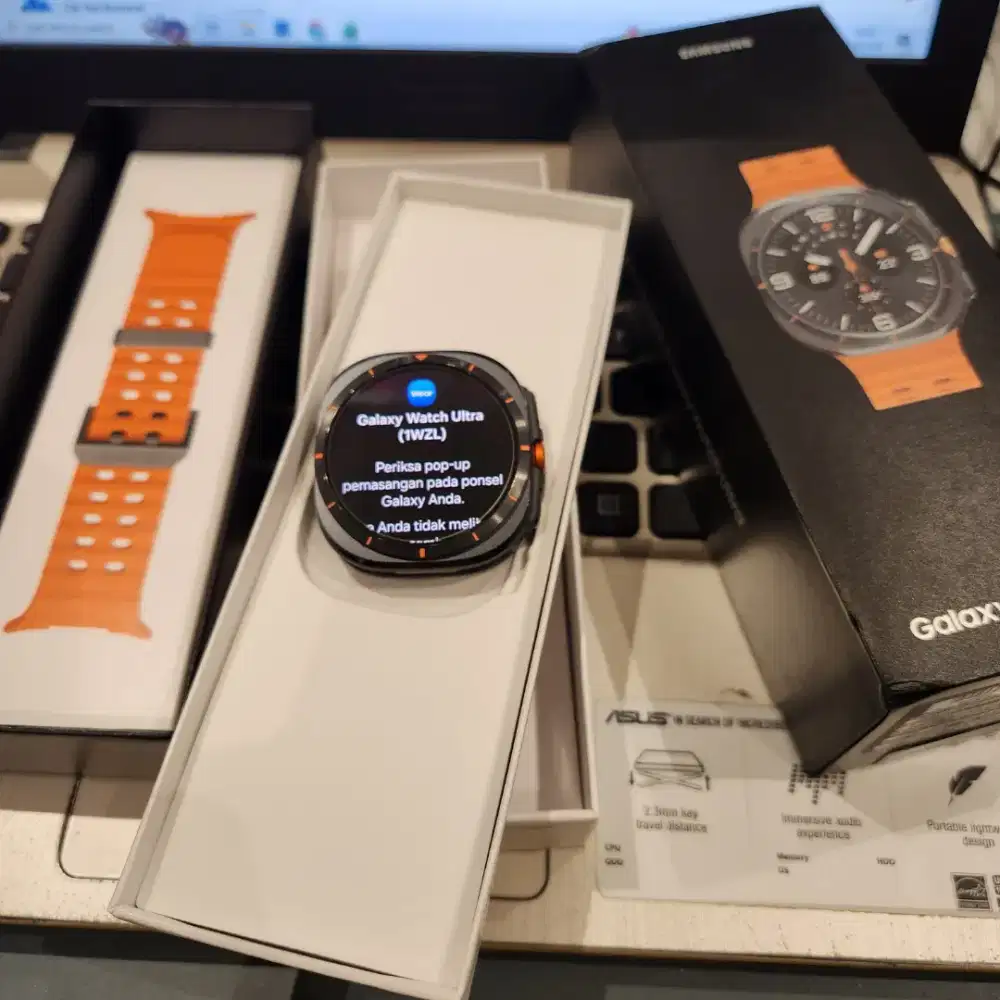 Samsung Galaxy Watch Ultra like new garansi resmi s/d 22 Desember 2026