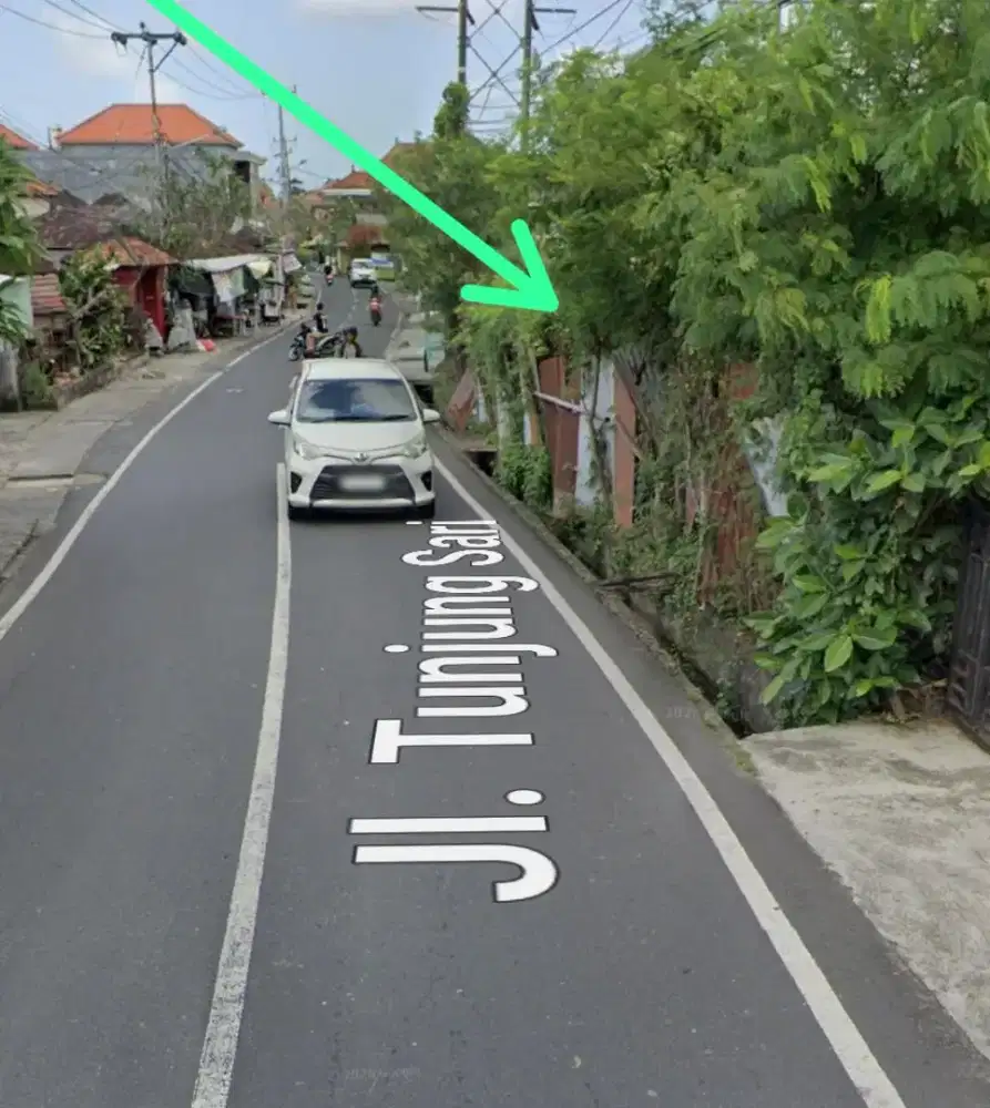Di jual tanah jalan Tunjung Sari , DPS, Bali