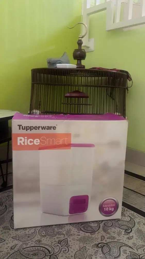 Wadah Beras tupperware