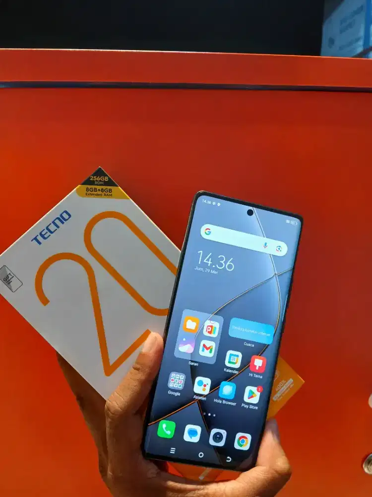Techno spark 20 pro plus layar cruve orian