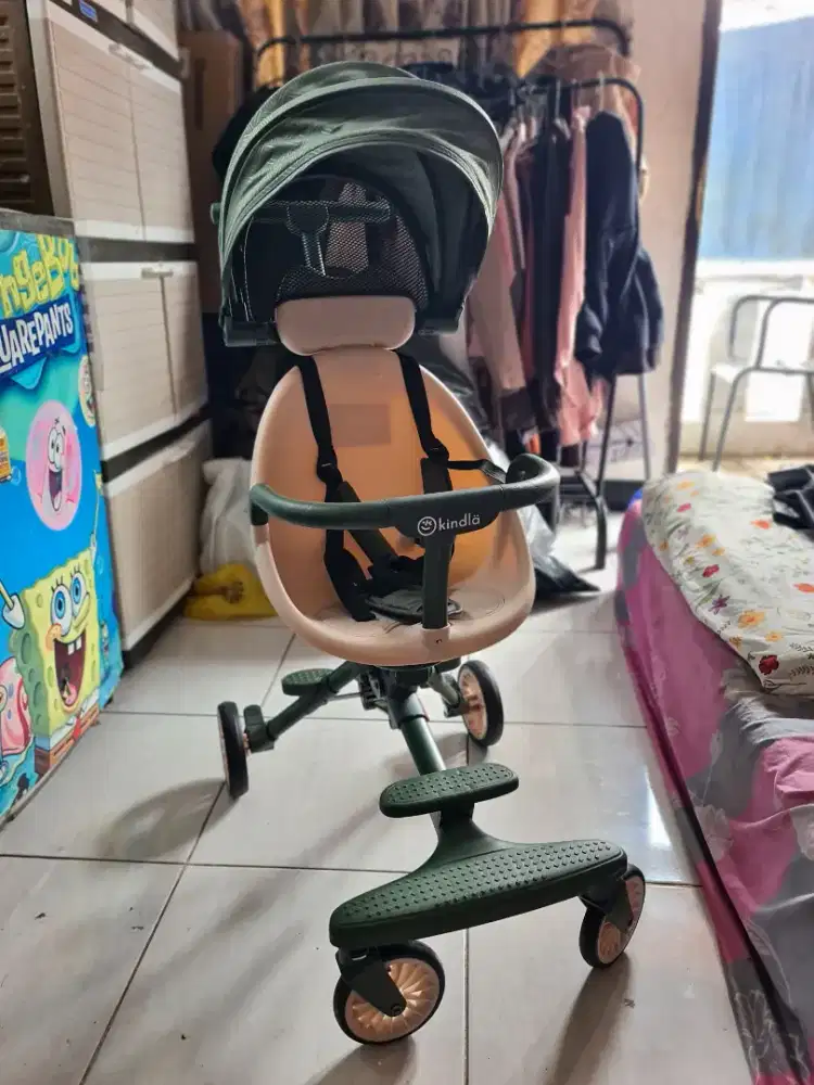 Stroller Portable lipat merk KINDLA (like a new)
