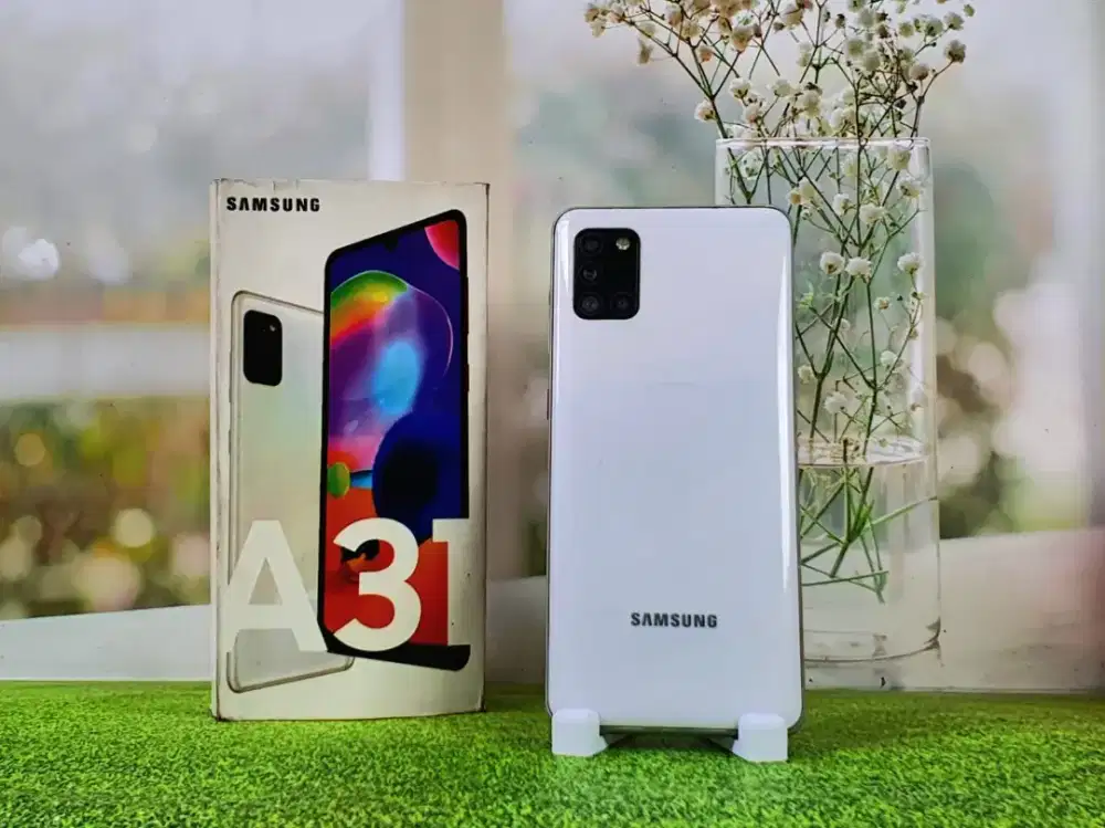 Samsung Galaxy A31 NFC 128GB mulus fullset Resmi SEIN