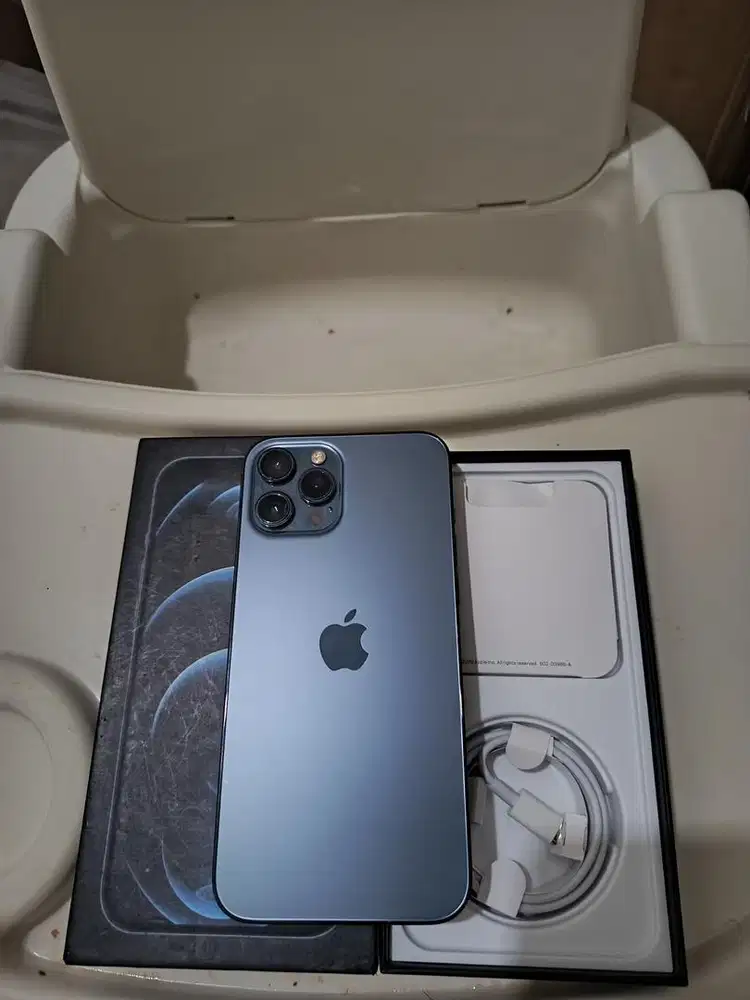 Iphone 12 Promax 128 Ex resmi Beacukai Imei Permanen.