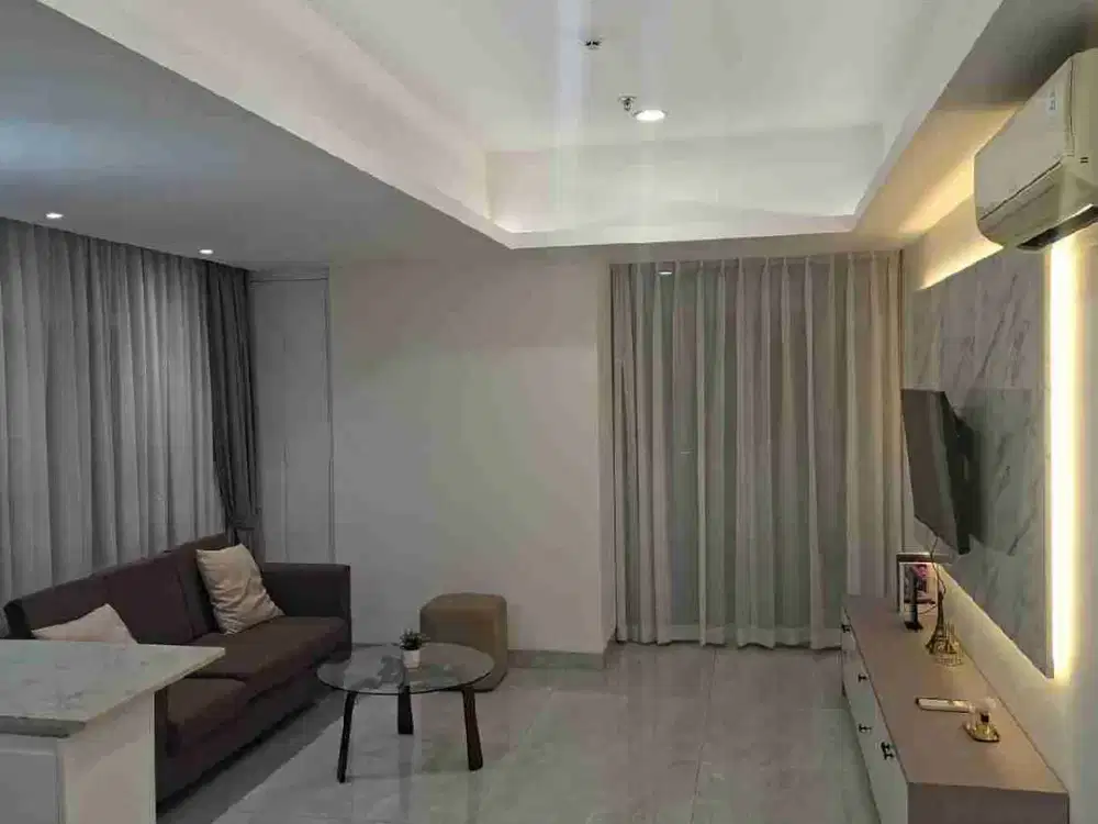Dijual Cepat Unit Apartemen Manhattan Full Furnish 1 Bedroom