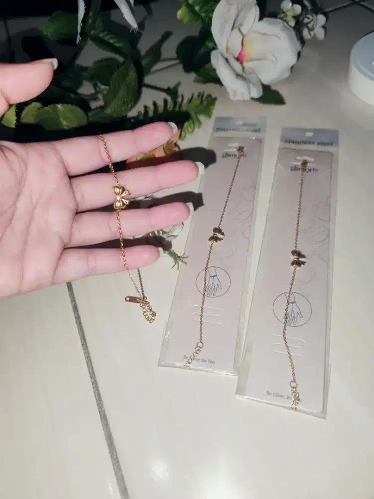 Gelang Glimore Acc Btk Pita W Gold Mewah Style