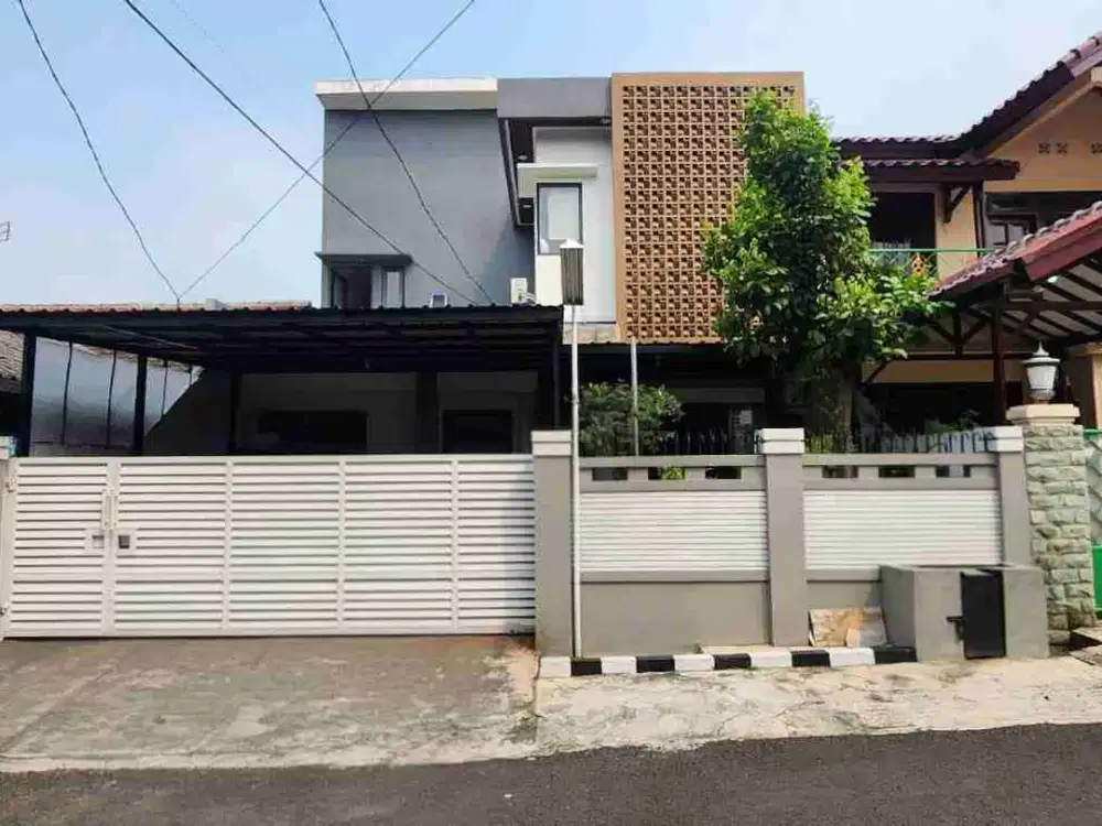Dijual rumah Cantik dan luas siap huni di dekat Galaxy bekasi Selatan