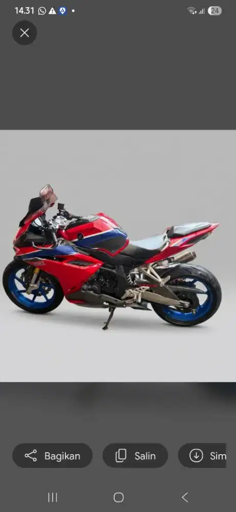 Honda CBR Terawat