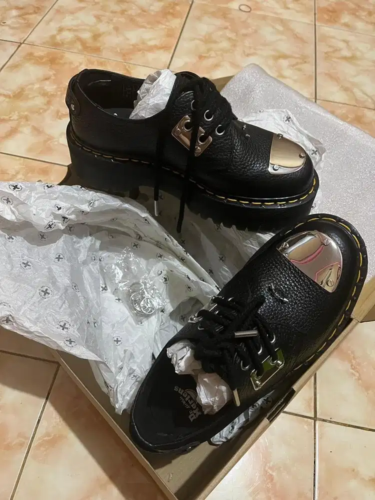 Dr Martens 1461 Quad HDW Milled Nappa Black