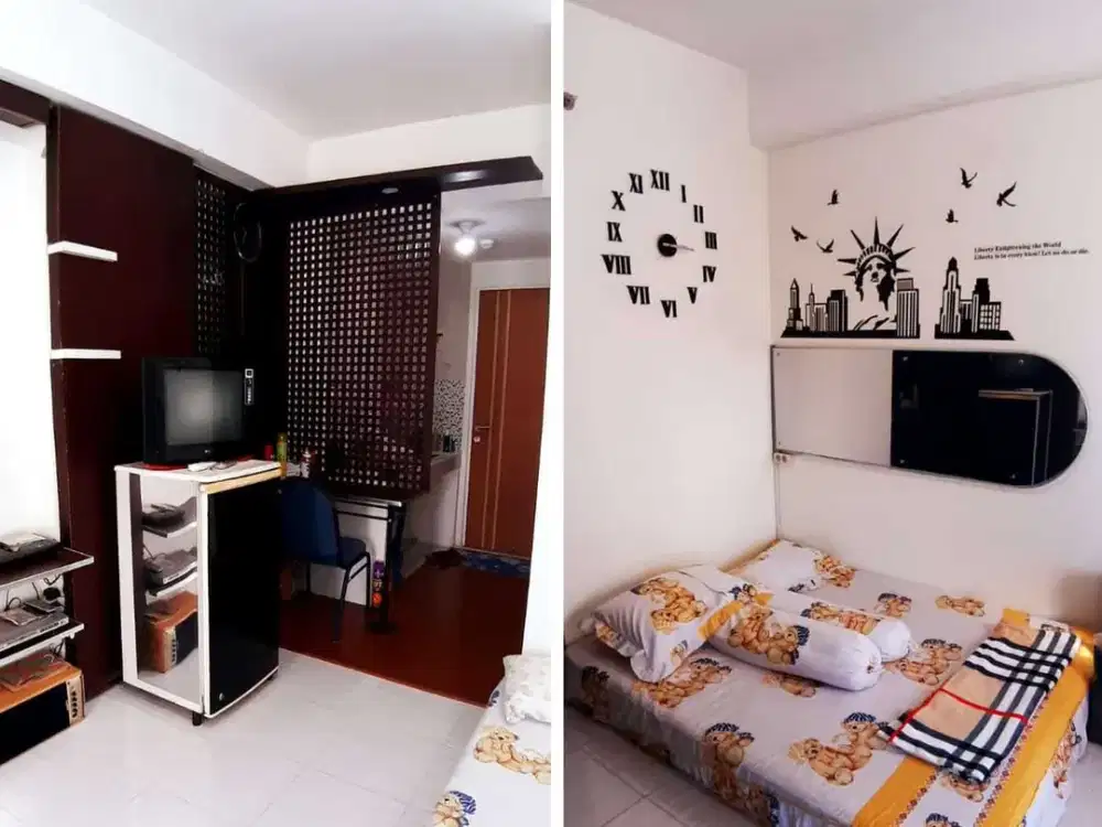 Dijual Apartemen Puncak Dharmahusada Lt 16 Studio Furnished REV.A562